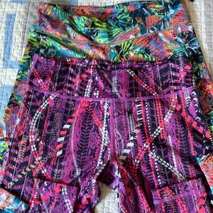 2 Women’s Zumba Fitness Leggings, great condition, size M,  Marvelous.
